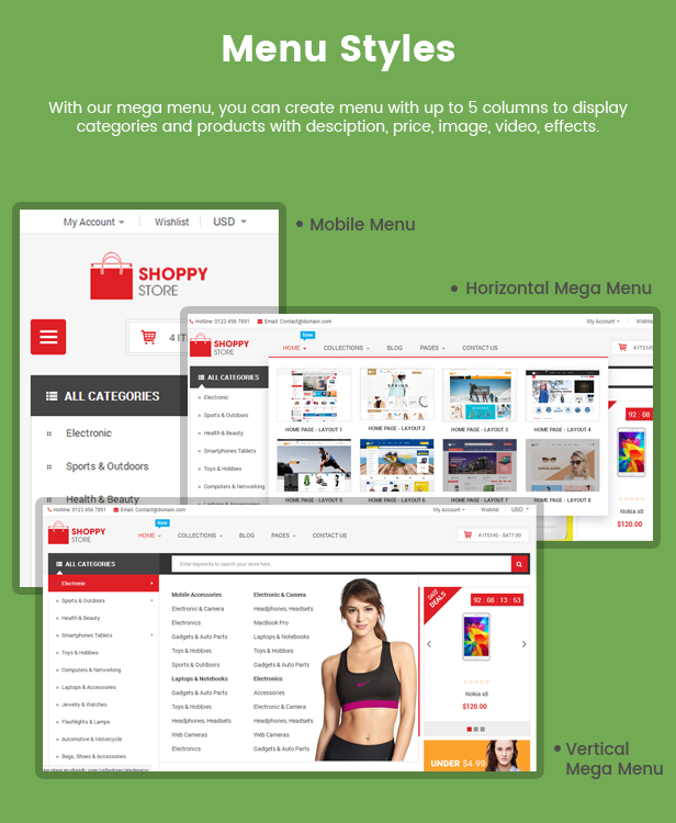 Ss Destino - ShoppyStore - Multipurpose Responsive Sectioned | Drag & Drop Shopify Theme