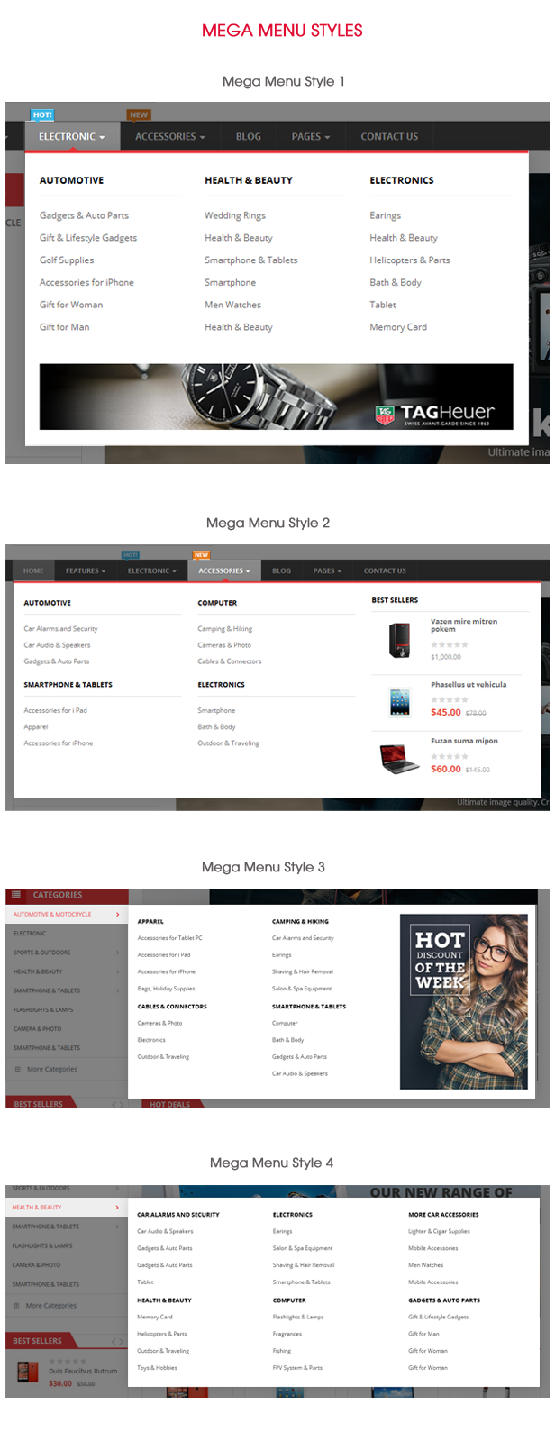 Mega Menu Mega Menu