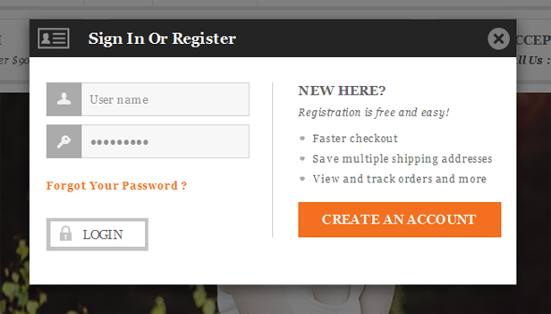 Zana Fashion - Login Zana Fashion - Login