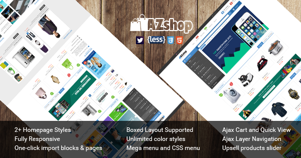 SM Azshop - Responsive Magento theme