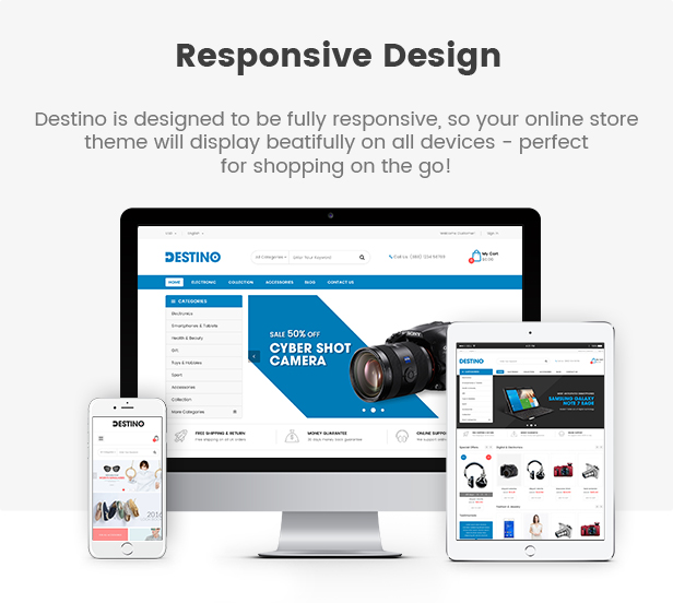 Destino - Responsive & Multi-Purpose HTML5 Template 