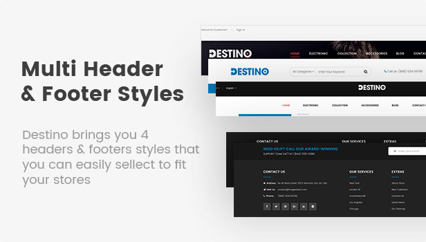 Destino - Responsive & Multi-Purpose HTML5 Template 