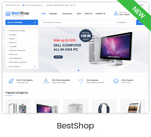 1 bestshop - Market - Premium Responsive Magento 2 and 1.9 Store Theme with Mobile-Specific Layout (23 HomePages)