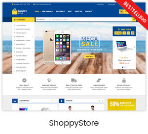 4 shoppystore2 - Market - Premium Responsive Magento 2 and 1.9 Store Theme with Mobile-Specific Layout (23 HomePages)