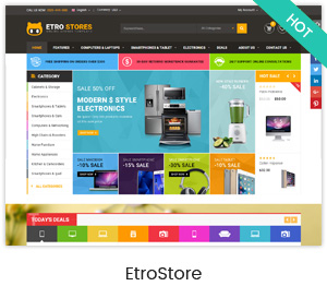 7 etrostore - Market - Premium Responsive Magento 2 and 1.9 Store Theme with Mobile-Specific Layout (23 HomePages)