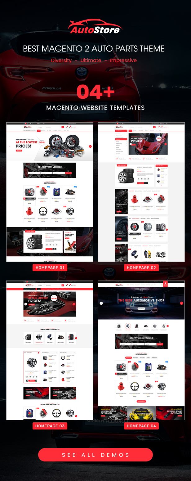 AutoStore - Auto Parts and Equipments Magento 2 Theme with Ajax Attributes Search Module - 4