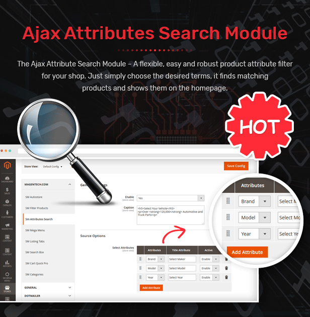 AutoStore - Auto Parts and Equipments Magento 2 Theme with Ajax Attributes Search Module - 6