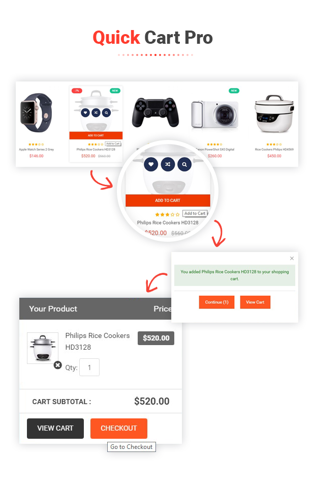 marketplace magento theme - quickcart