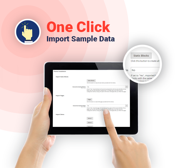 ONE-CLICK TO IMPORT DATA