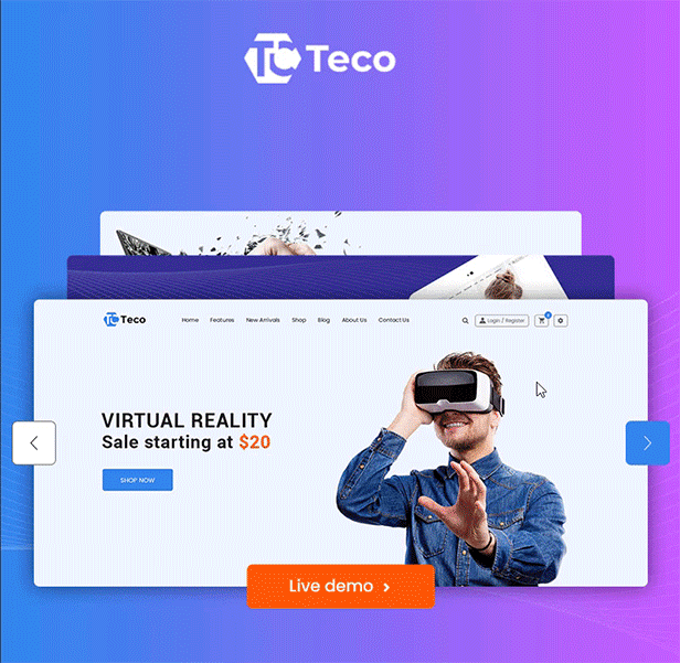 Teco - Responsive Hitech/Digital Magento 2 Store Theme - 3