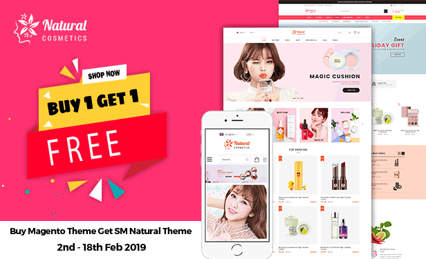 FREE Best Magento Theme – Lunar New Year Gifts | Limited Time!