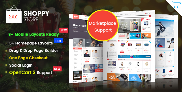 Multi Vendor Opencart Nulled Theme