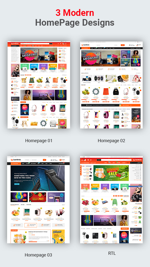 SuperMarket - Opencart Theme