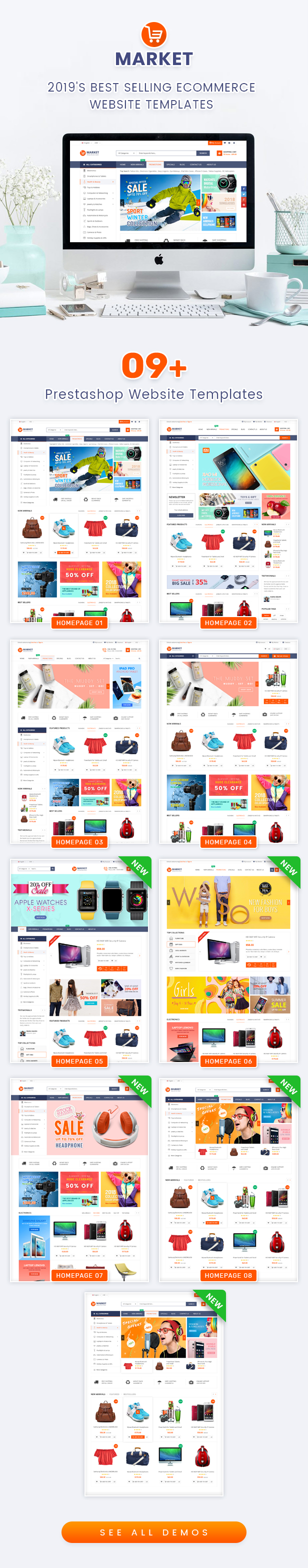 Market - Responsive Multipurpose Prestashop Theme 1