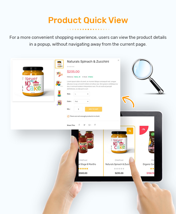 ChildFood - Adorable Baby Shop PrestaShop Theme - 6