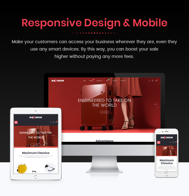 Maximum - Responsive PrestaShop 1.7 eCommerce Theme | Suitcase | Headphone Store - 2
