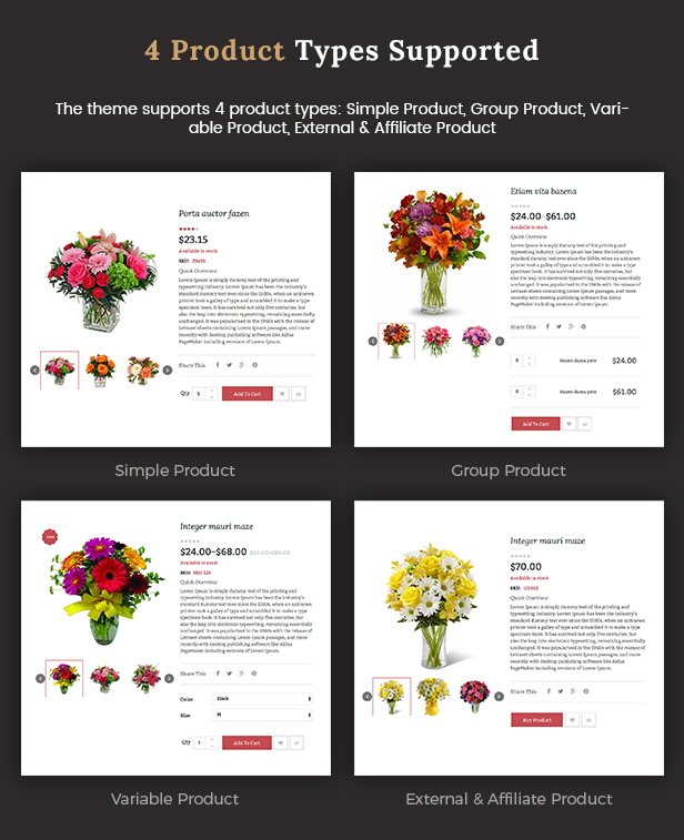 Responsive WooCommerce WordPress Theme - Product Pages