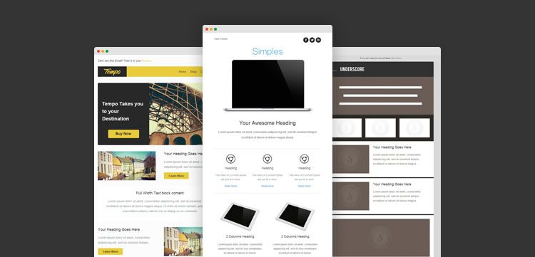  responsive email template free predesigned