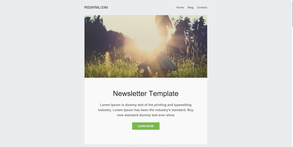 39 Free Responsive Html Email Templates 2020 Colorlib